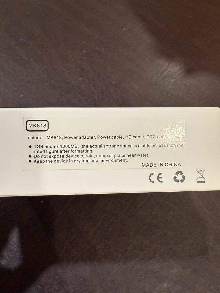 Mini PC procesador A9 de doble núcleo MK818 Foto 3 de 4