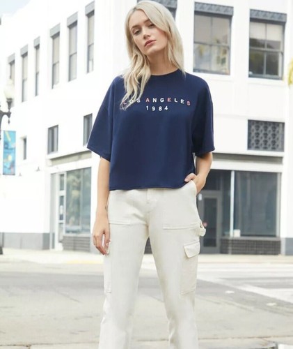 brandy melville navy blue crewneck 