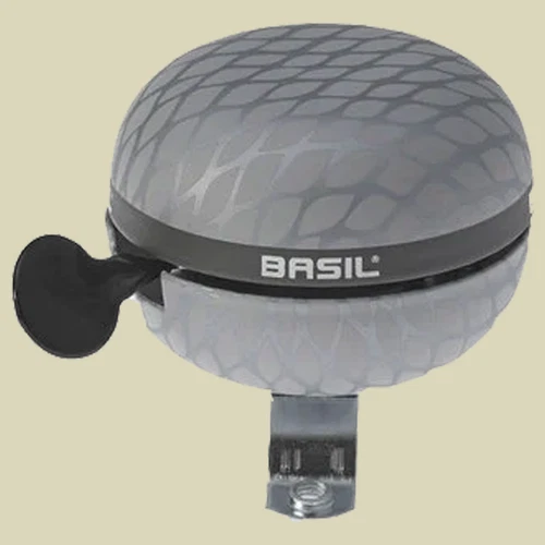 Basil Ding-Dong Glocke Noir silber metallic Fahrradglocke