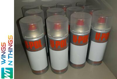UPOL 12X HELLROT RAL 3002 Emaille Sprühfarbe Aerosol 