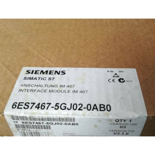 Nuevo módulo de interfaz 6ES7467-5GJ02-0AB0 SIEMENS SIMATIC S7-400 nuevo en B - Imagen 1 de 1