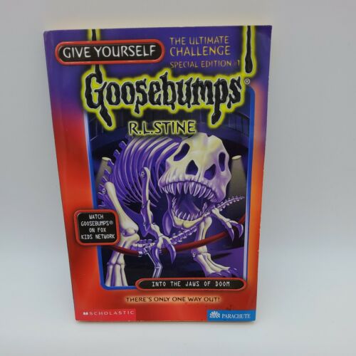 Give Yourself Goosebumps Special Edition #1 Into The Jaws Of Doom R.L.Stine - 第 1/11 張圖片