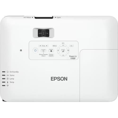 Epson V11H796020 1795F PowerLite Wireless FHD 1080 3LCD Projector w Miracast - Picture 5 of 6