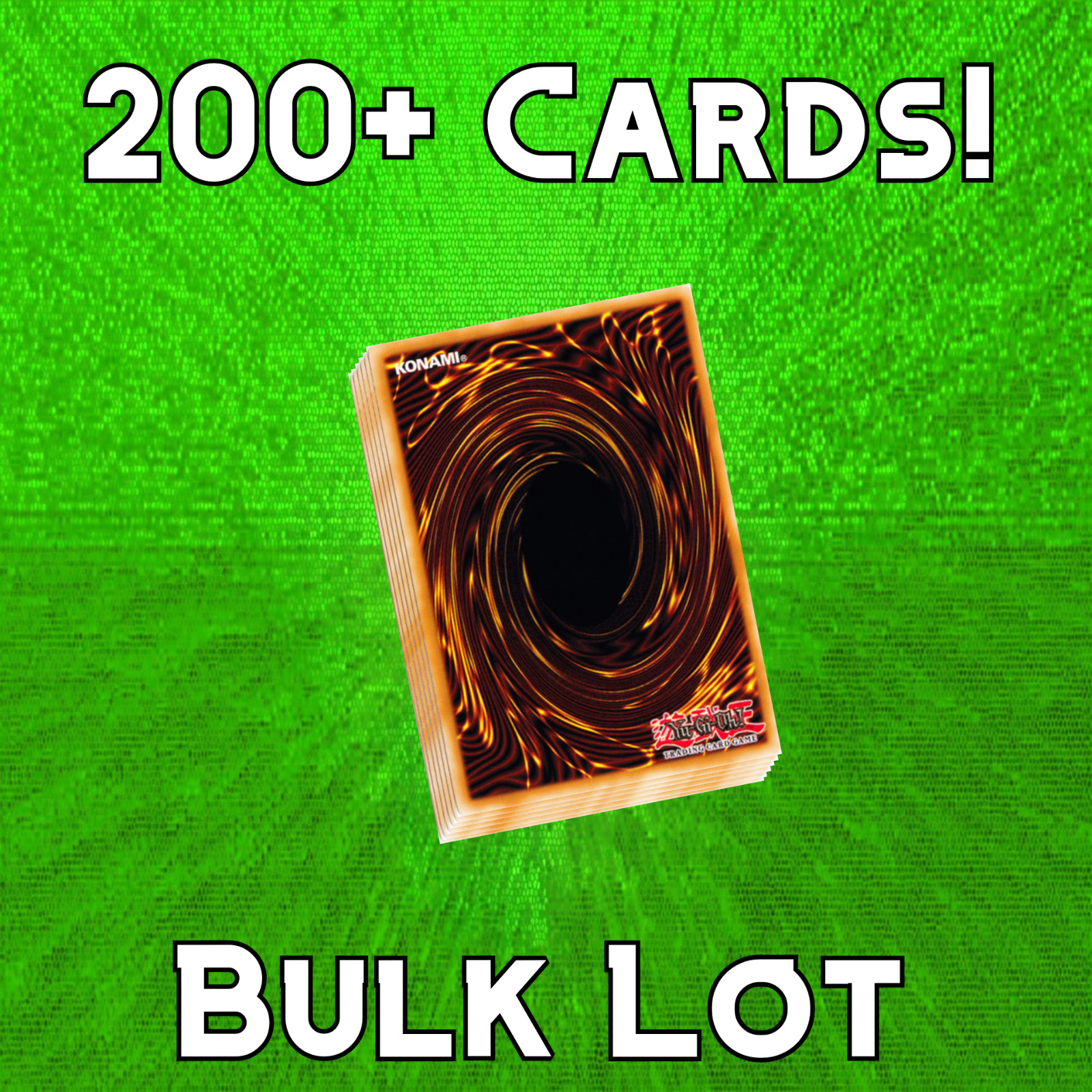 Yugioh Card 200 Random Bulk Lot 20+ Foil Rares Mystery Pack Yu-Gi-Oh TCG