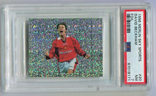 1996 Merlin Sky Sports Shiny Foil Sticker #20 David Beckham PSA 7 OP 4
