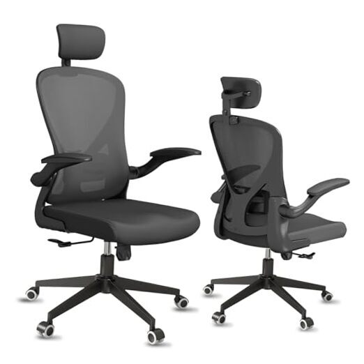 Home Desk Office Executive Chair,Ergonomic Desk Chair with 300LBS Black