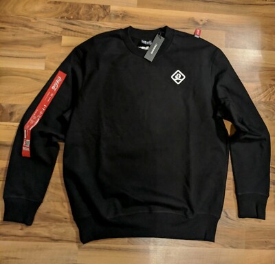 Diesel x Coca Cola Colab Crew Sweatshirt Black M Neu mit Etikett