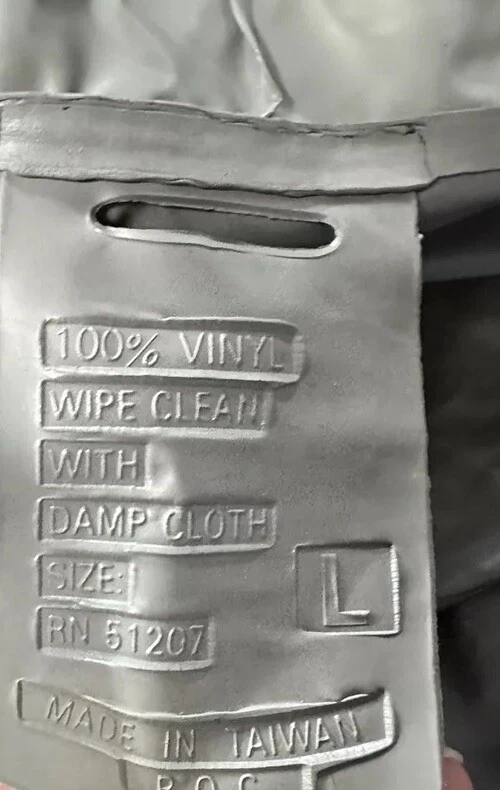 Vtg 100% Vinyl Camo Breatheable Wader Real Tree Matching Jacket Large - Image 2 of 4