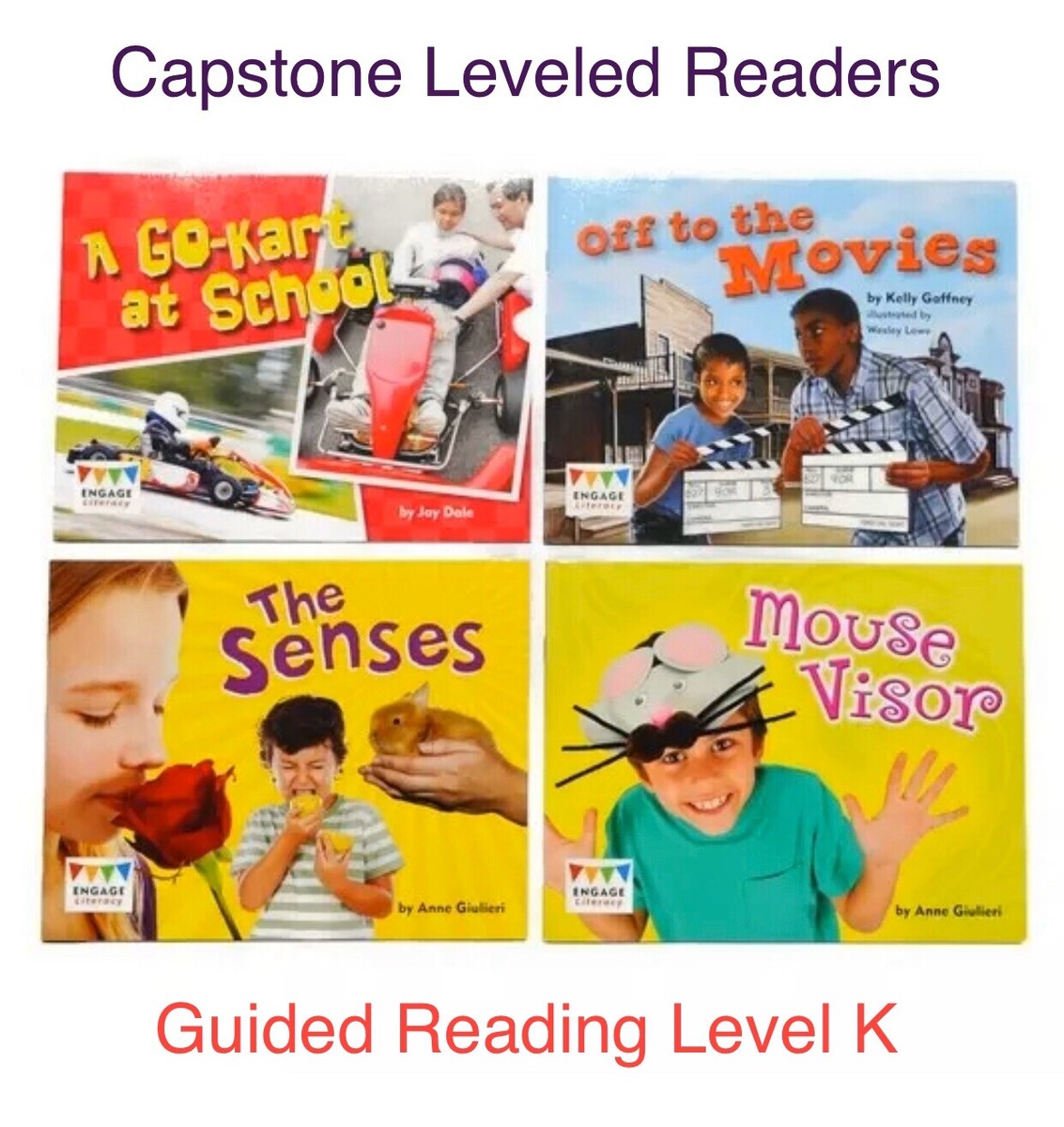 CAPSTONE Grade 2 * Guided Reading Level K * Leveled Readers
