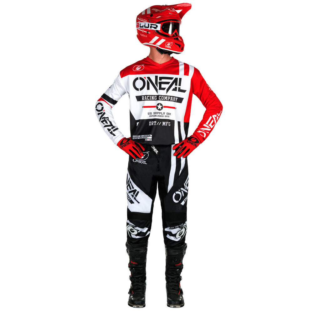Dirt Bike Pants O'Neal Element Rancid Jersey Pants Motocross Ride