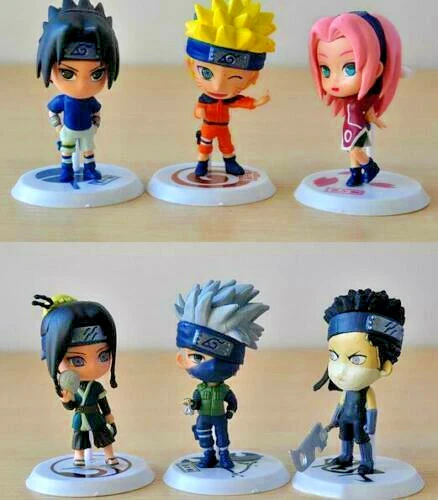 Figures Set of 6Pcs Anime Naruto Shippuden Toy Figure Figurine