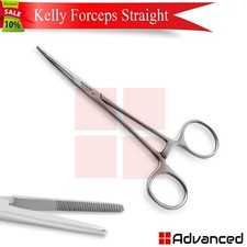Surgical Kelly Locking Forceps Hemostat Dog Cat Ear Hair Puller Pet Grooming New