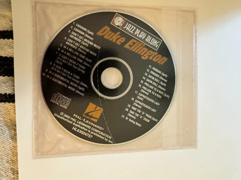 Hal Leonard Duke Ellington Jazz Play Along Volume 1 Book and CD - Image 2 of 3