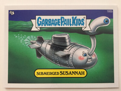 Garbage Pail Kids Topps 2013 Mini Series Card Submerged Susannah 166b