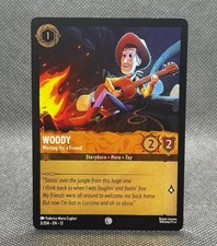 Lorcana Cold Foil - Woody - Waiting for a Friend 3/204 -Wilds Unknown