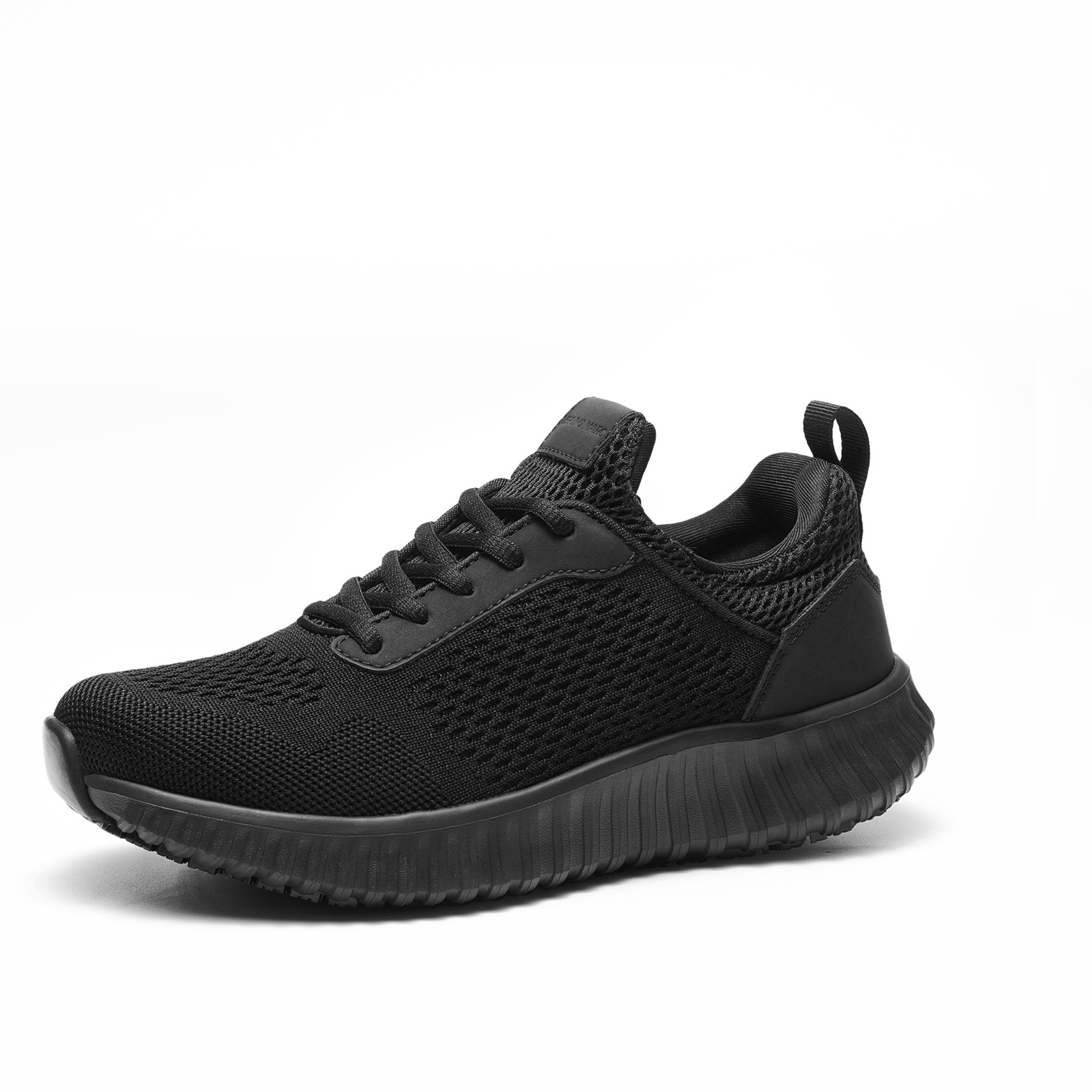 Women's Breathable Work Shoes Walking Black Kitchen Resistan