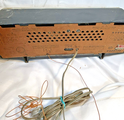 National DX-365 Vintage 1960 Vacuum Tube Radio Wide Sonic Super