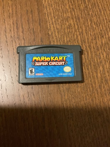 Mario Kart: Super Circuit (Game Boy Advance, 2001) Gba - Authentic & Tested