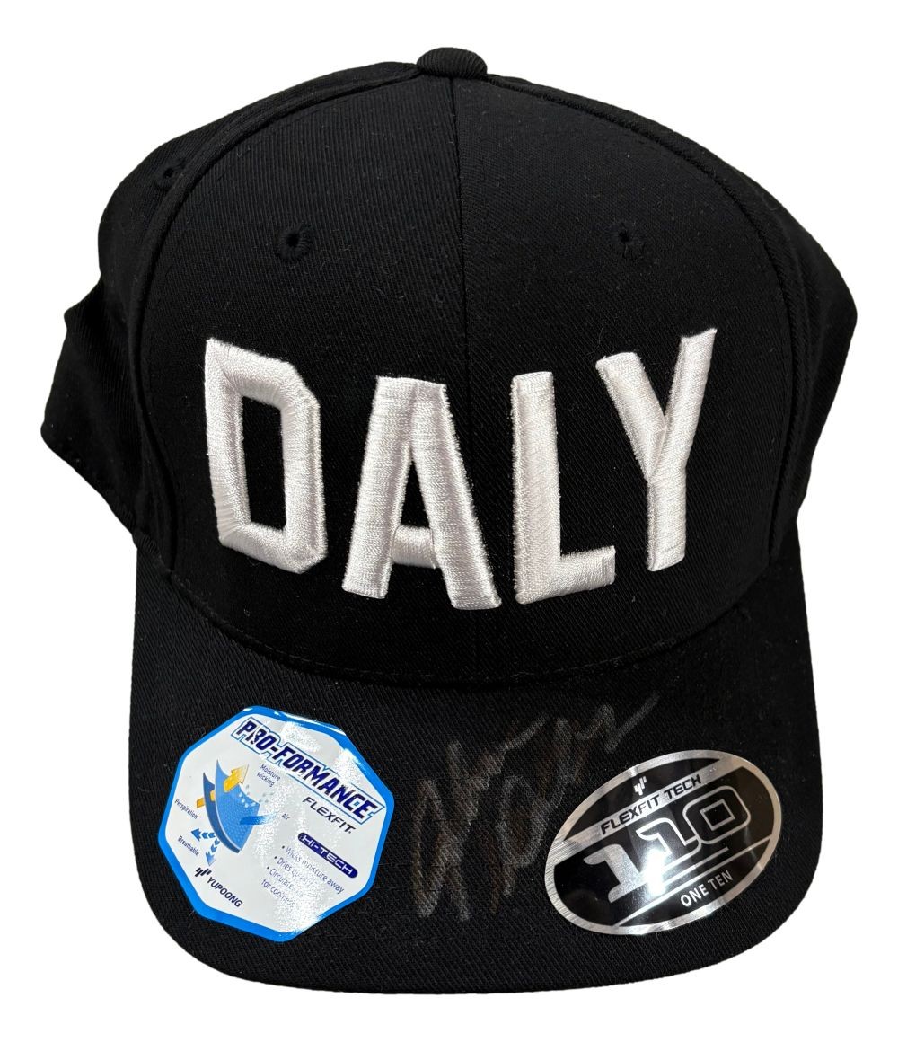 John Daly Autographed Signed Black Daly Adjustable Hat PSA/DNA 