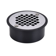 OATEY 43566 DRAIN 4 ABS SNAP-IN 43566 W/REMOVABLE SS STRAINER