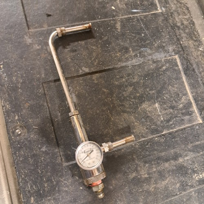 #ad Summit Holley Fuel Log With Pressure Gauge. $30.00