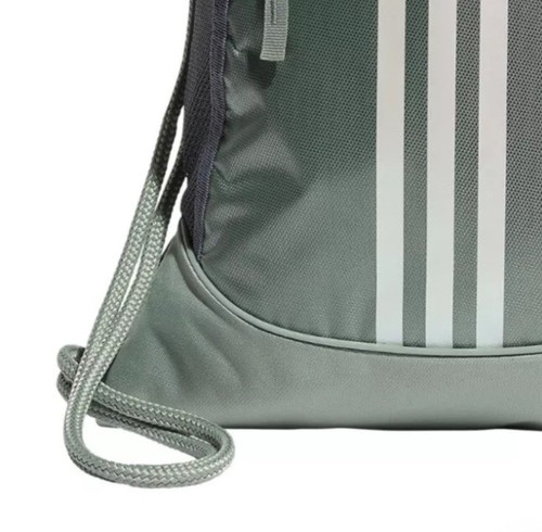 adidas Alliance II Sackpack Silver/ Green/ White Bag NEW W/TAGS LARGE +FREE๐๐ - Picture 8 of 9