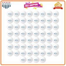 KEVENZ 3-Star Ping Pong Balls 40 mm for Indoor Outdoor Table Tennis, White