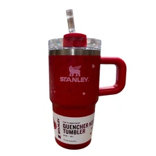 Stanley x Target Exclusive 20 oz Red Hearts Valentines Day Tumbler