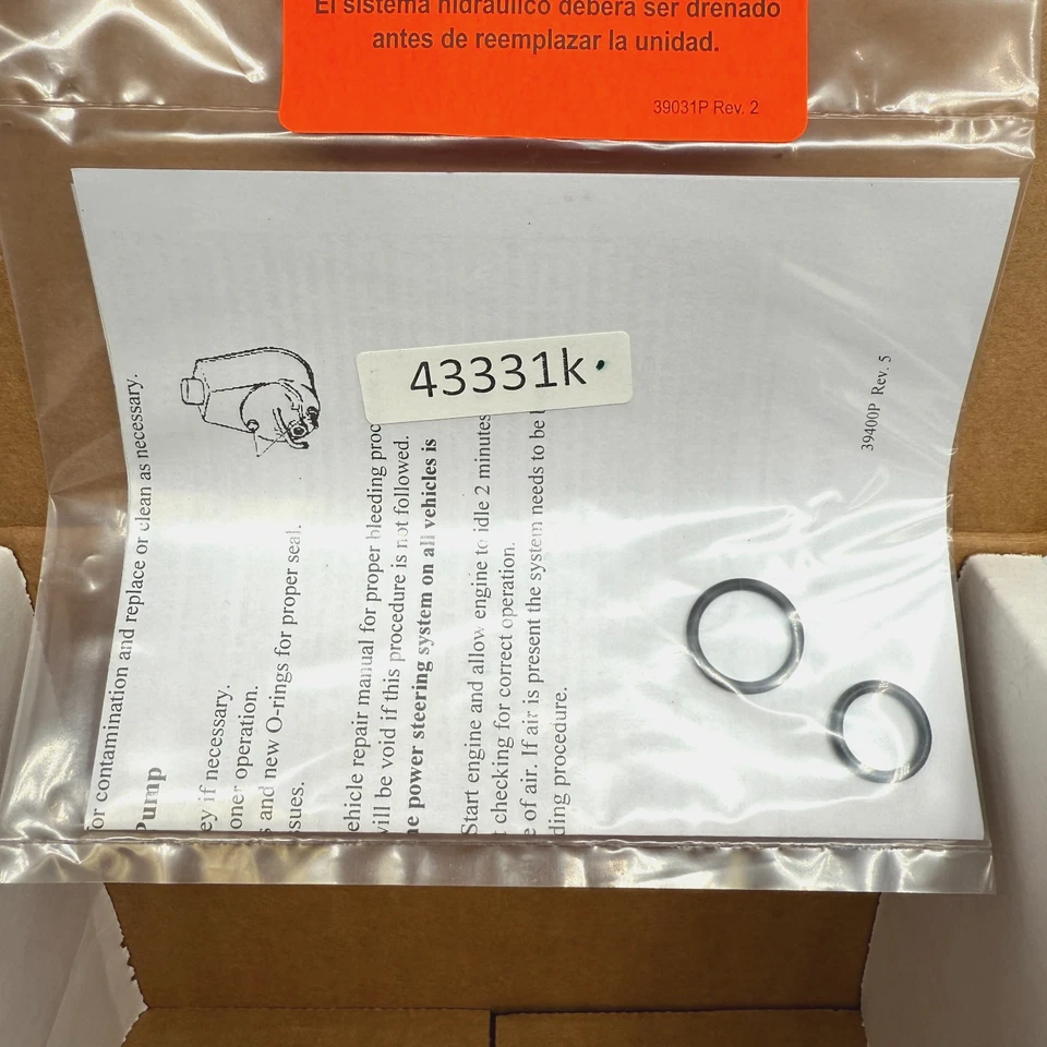 1999–2004 HONDA ODYSSEY NEW VISION-OE REMAN POWER STEERING PUMP 990-0235 - Image 4 of 4