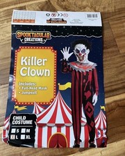 Kids Killer Clown Costume