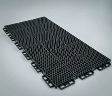 CALIBER TRAILER PRODUCTS PROTECH FLOORING - SMOOTH - 24 PC. - BLK. 13612-1