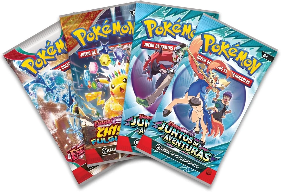 Pokémon JCC Pokémon Zacian ex de Paul Collection (3 Holographic Cards, 1 Oversiz - Imagen 4 de 4