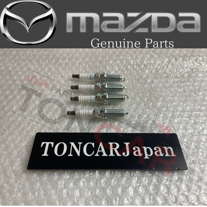 New MAZDA Genuine CX-5 2013-2023 KE# KF# Spark Plug PE5R-18-110A x4 Set