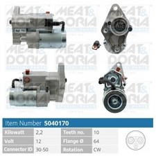 Motorino di Avviamento MEAT & DORIA 5040170 per KIA