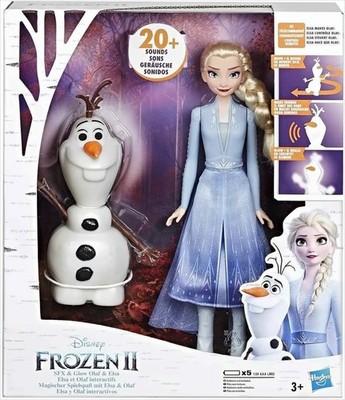 Hasbro Disney Frozen Olaf und ELSA (nur englische Sprache) Neu & OVP