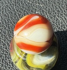 HTF Alley Agate Swirl With A Sprinkle Of Gold AV .54