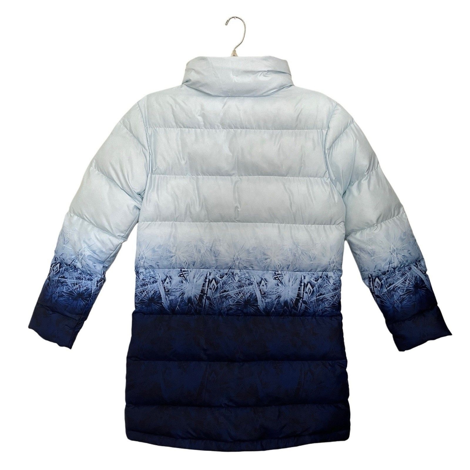 Columbia Disney Frozen II Elsa Puffer Jacket Blue Sz Youth Large 14/16 Ltd Ed image 2