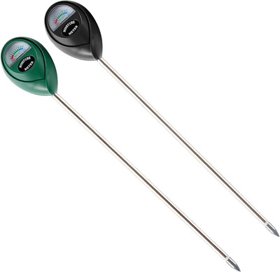 Extended Long Probe Soil Moisture Meter, 2 Pack Plant Water Meter Soil Meter Moi