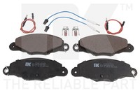Bremsbelagsatz Scheibenbremse NK 221921 FüR Xantia XM Y4 CitroËN Break Turbo HDI