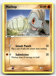 Machop 53/108 EX Power Keepers Common