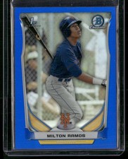 2014 Bowman Draft #CDP84 Milton Ramos Chrome Blue Refractors #/399