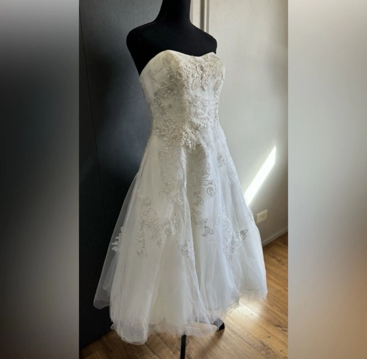 Oleg Cassini Strapless Wedding Dresses for sale - eBay