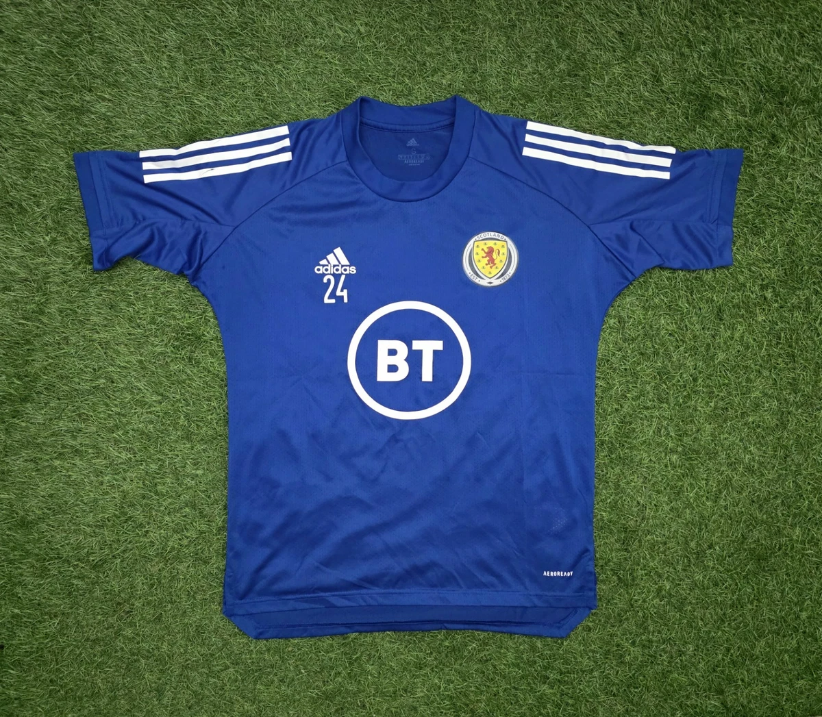 adidas Scotland Training Kit Memorabilia Football Shirts (National