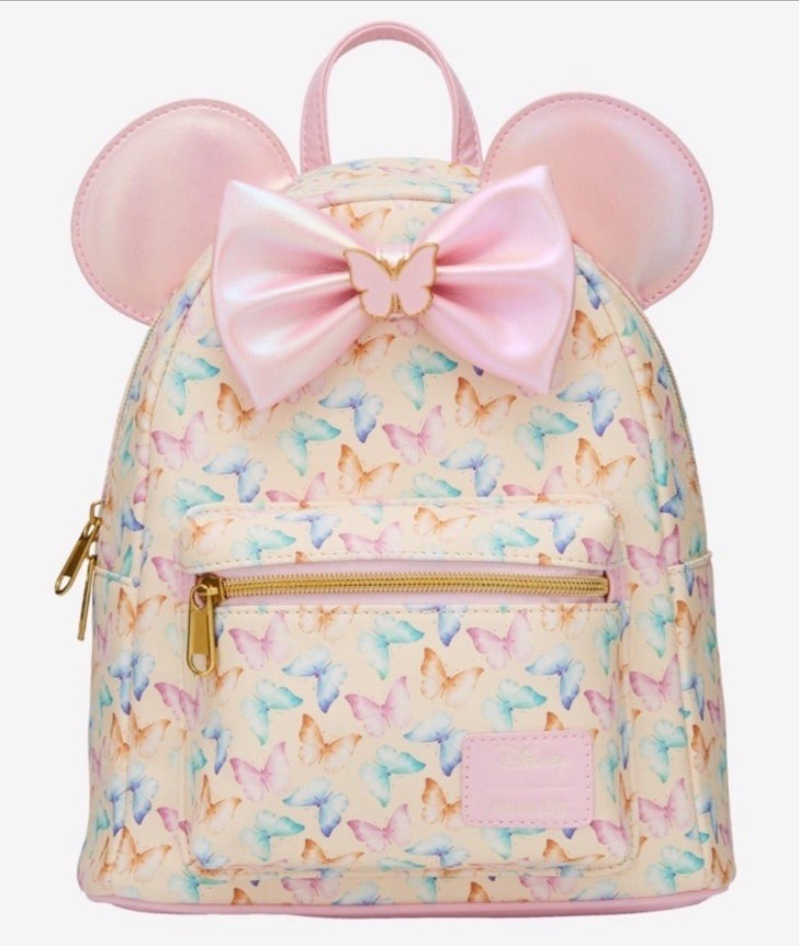 Loungefly Disney Minnie Mouse Ears Butterfly Mini Backpack