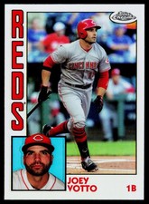 2019 Topps Chrome #84TC-7 Joey Votto 1984 35th Anniversary Cincinnati Reds