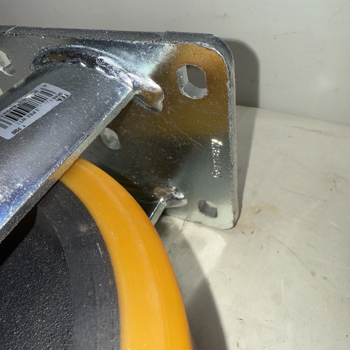 mo 80mm Industrial Fix Caster Heavy Duty No Noise Polyurethane Wheel