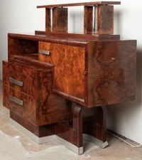 1920s 1930s ITALIAN ART DECO CUBIST CREDENZA BOOKCASE GIO PONTI BUFFA BORSANI