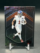 2025 Panini Black FOTL Fireworks Ruby MALIK NABERS 12/12 NEW YORK GIANTS 🔥🔥