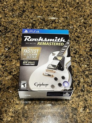 NEW Rocksmith 2014 Edition Remastered (Sony PlayStation 4, 2016) USA Version.