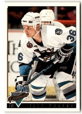 Jeff Odgers 1993-94 OPC Premier Gold #497 San Jose Sharks